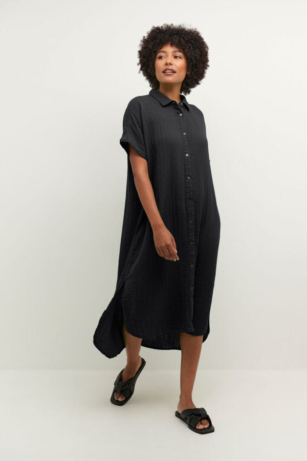 Culture Elina Kaftan Dress - Black