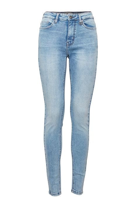 Pulz Joy HW Jeans Skinny Leg - Light Blue