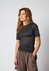 Hype The Detail Printed T-shirt - Black