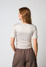 Hype The Detail Printed T-shirt - Powder