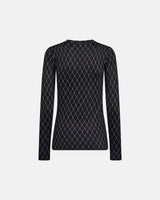 Hype The Detail Printed Blouse - Black