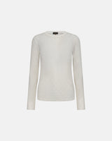 Hype The Detail Mesh Blouse - White