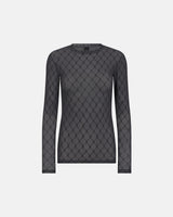 Hype The Detail Mesh Blouse - Grey