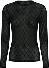 Hype The Detail Mesh Blouse - Black