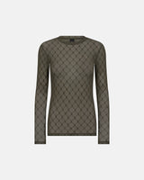 Hype The Detail Mesh Blouse - Green