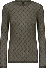 Hype The Detail Mesh Blouse - Green
