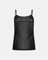 Hype The Detail Mesh Singlet  - Black