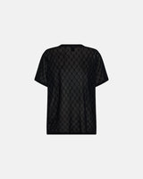Hype The Detail Mesh Tee Oversize - Black