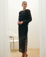 Hype The Detail Lace Skirt - Black
