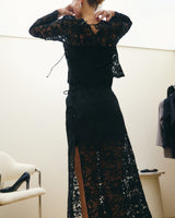 Hype The Detail Lace Skirt - Black