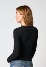 Hype The Detail Tee LS/H-Logo - Black