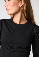 Hype The Detail Tee LS/H-Logo - Black