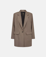 Hype the Detail Relaxed Blazer - Sand