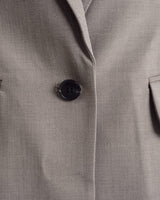 Hype the Detail Relaxed Blazer - Sand