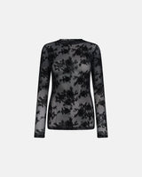 Hype The Detail Lace Blouse - Black