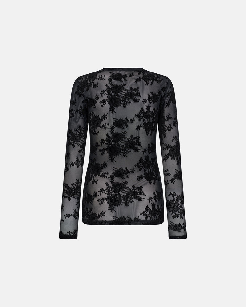 Hype The Detail Lace Blouse - Black