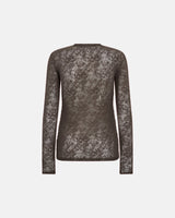 Hype The Detail lace blouse - Brown