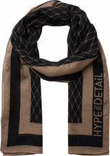Hype The Detail Scarf w/Logo - Black