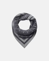 Hype the Detail triangle scarf - Dark Grey Melange