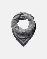 Hype the Detail triangle scarf -Light Grey Melange
