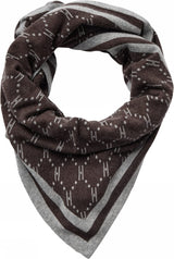 Hype The Detail Triangle Scarf - Brown