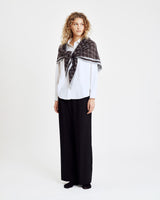 Hype The Detail Triangle Scarf - Brown