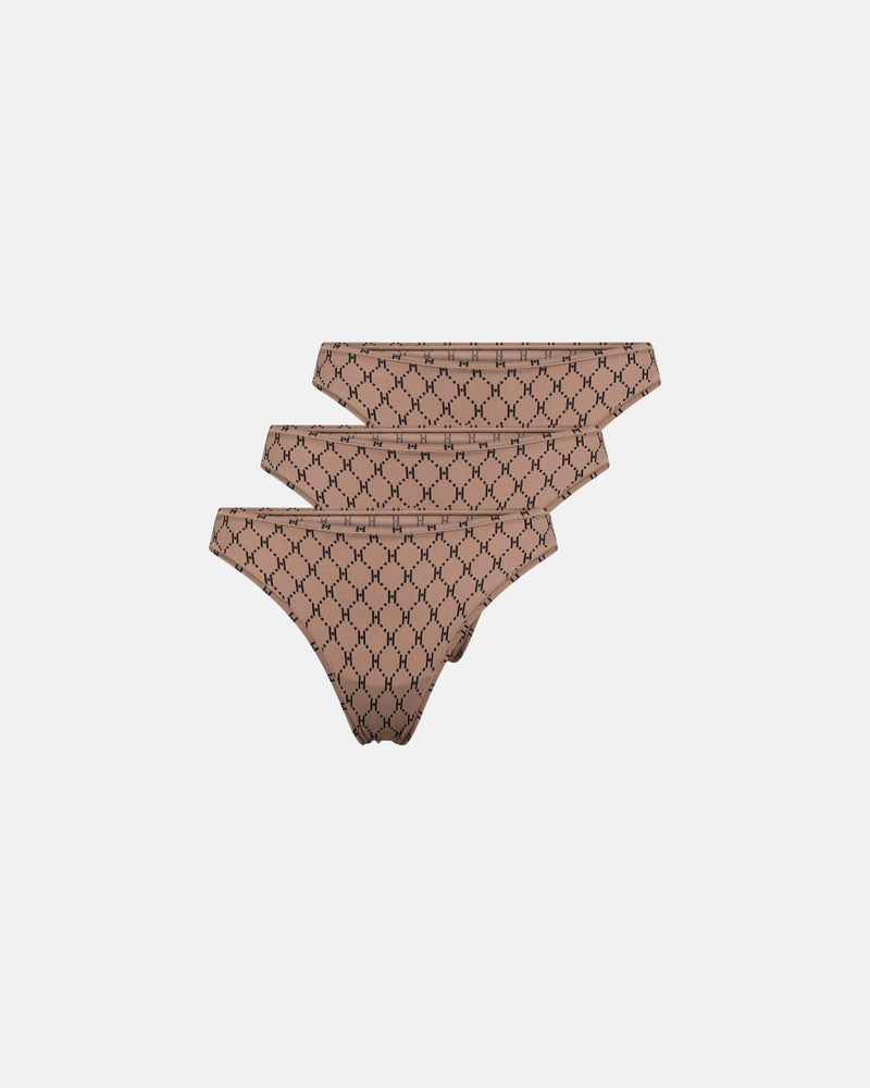 Hype The Detail String Logo 3-pk - Brown