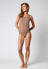 Hype The Detail Singlet Logo 2-pk - Brown