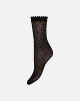 Hype the Detail Socks logo 25den - Grey
