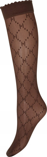 Hype The Detail Knee High Logo - Brown