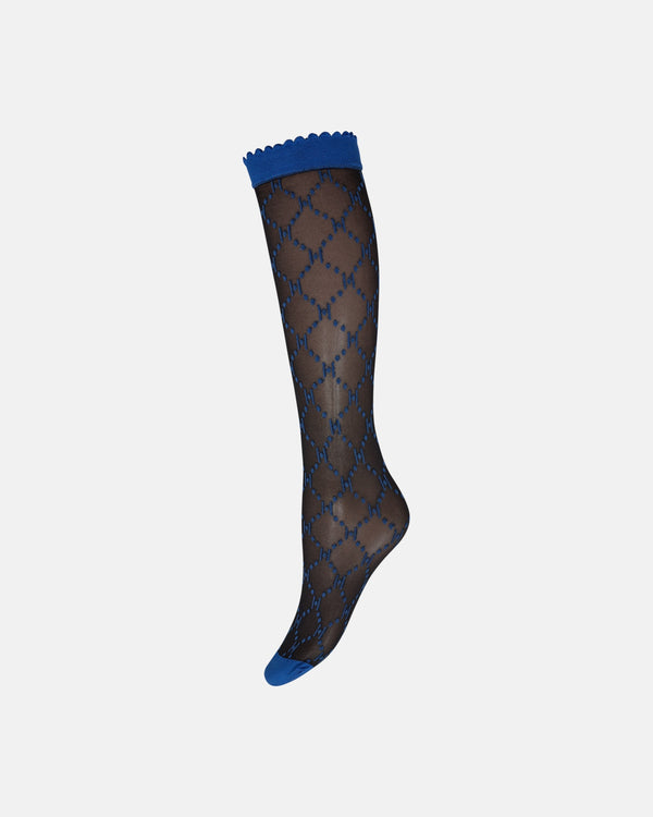 Hype The Detail Knee High Logo - Black/Blue