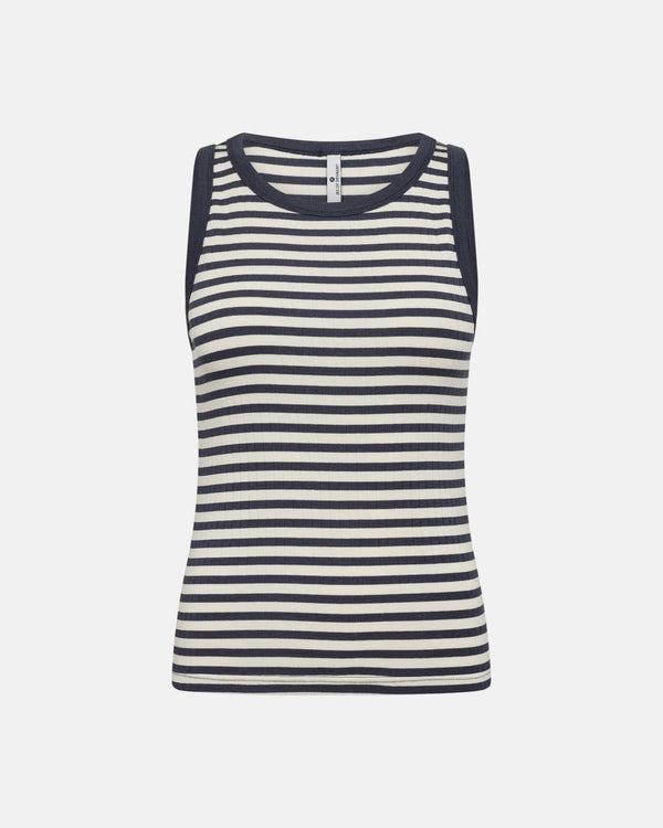 Jbs of Denmark Ribbed racer top  - Blue