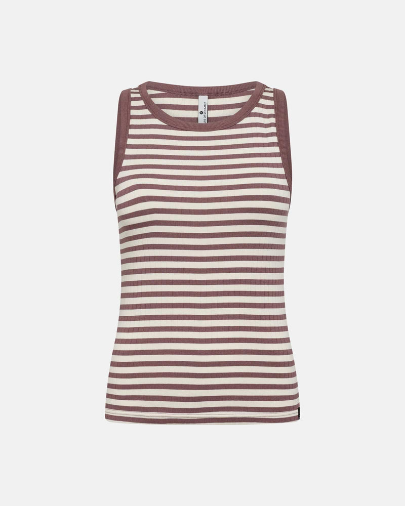 Jbs of Denmark Ribbed racer top  - Red