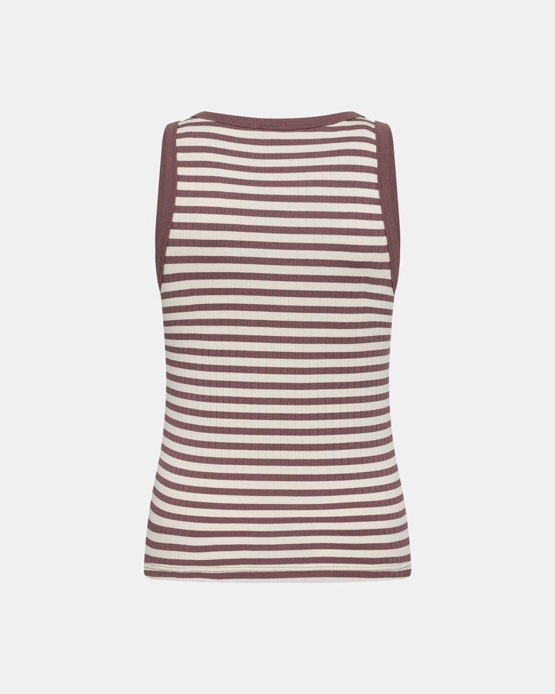 Jbs of Denmark Ribbed racer top  - Red