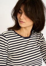 Jbs of Denmark Ribbed IS tee - Blue