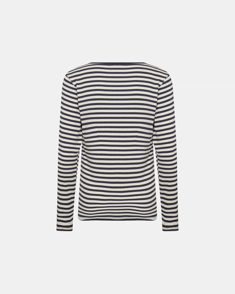 Jbs of Denmark Ribbed IS tee - Blue