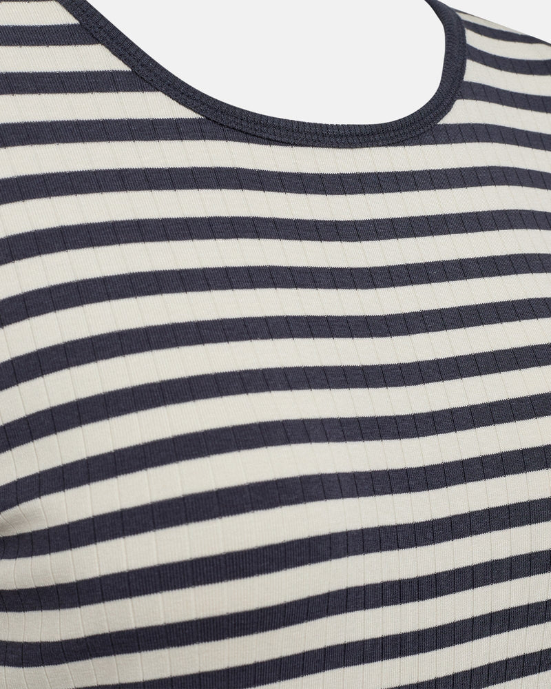 Jbs of Denmark Ribbed IS tee - Blue