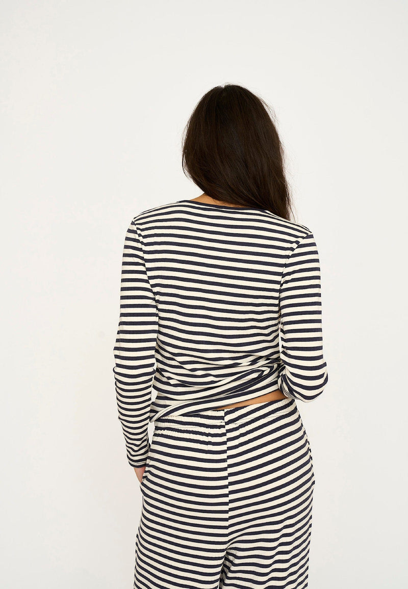 Jbs of Denmark Ribbed IS tee - Blue
