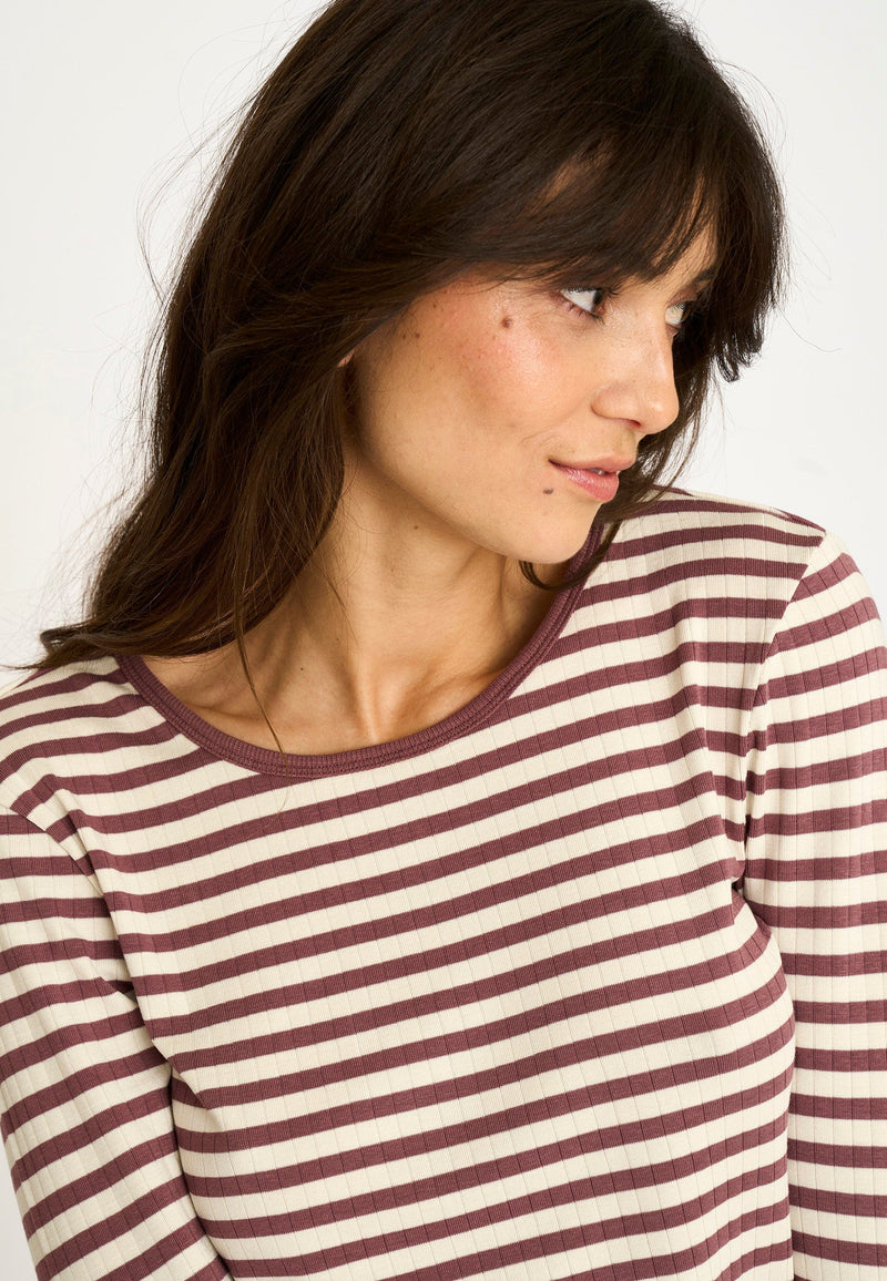 Jbs of Denmark Ribbed IS tee - Red