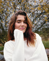JBS of Denmark Wool Blouse - White