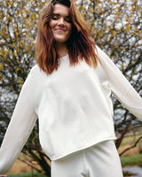 JBS of Denmark Wool Blouse - White