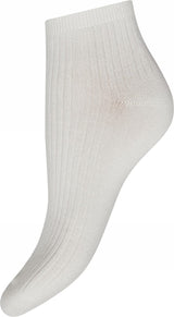 JBS Of Denmark Footie Rib Socks - White