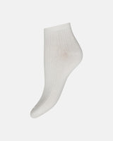 JBS Of Denmark Footie Rib Socks - White
