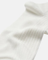 JBS Of Denmark Footie Rib Socks - White