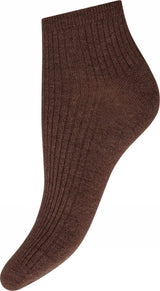 JBS Of Denmark Footie Rib Socks - Brown