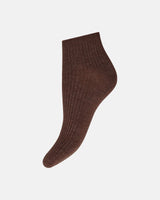 JBS Of Denmark Footie Rib Socks - Brown