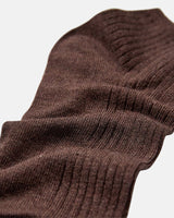 JBS Of Denmark Footie Rib Socks - Brown