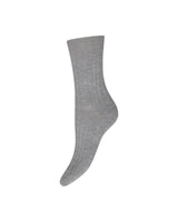 JBS of Denmark Ankle Rib Socks - Light Grey