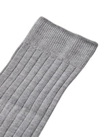 JBS of Denmark Ankle Rib Socks - Light Grey