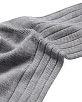 JBS of Denmark Ankle Rib Socks - Light Grey